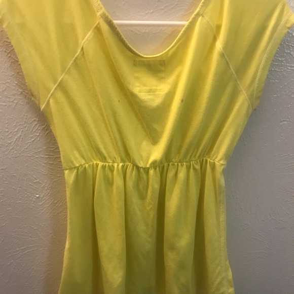 Yellow Baby doll style t shirt - Picture 2 of 3